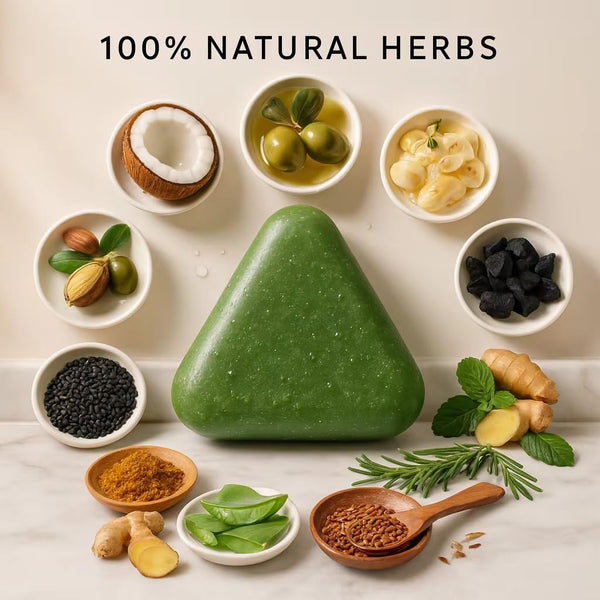 šBuy 1 Get 3 FreešNatural Shampoo Bar For Strengthening Hair